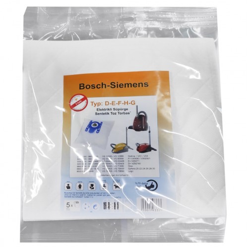 Bosch Tip G 5'li Pet Torba ( 3 Katlı )